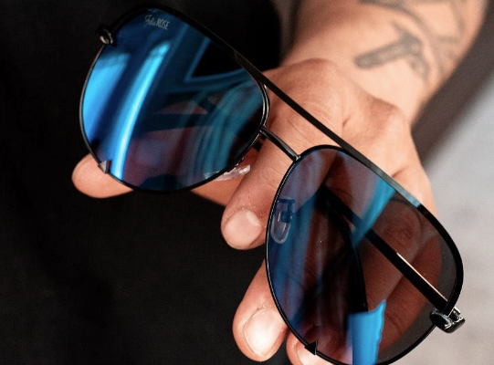 Aviator Sunglasses - Black