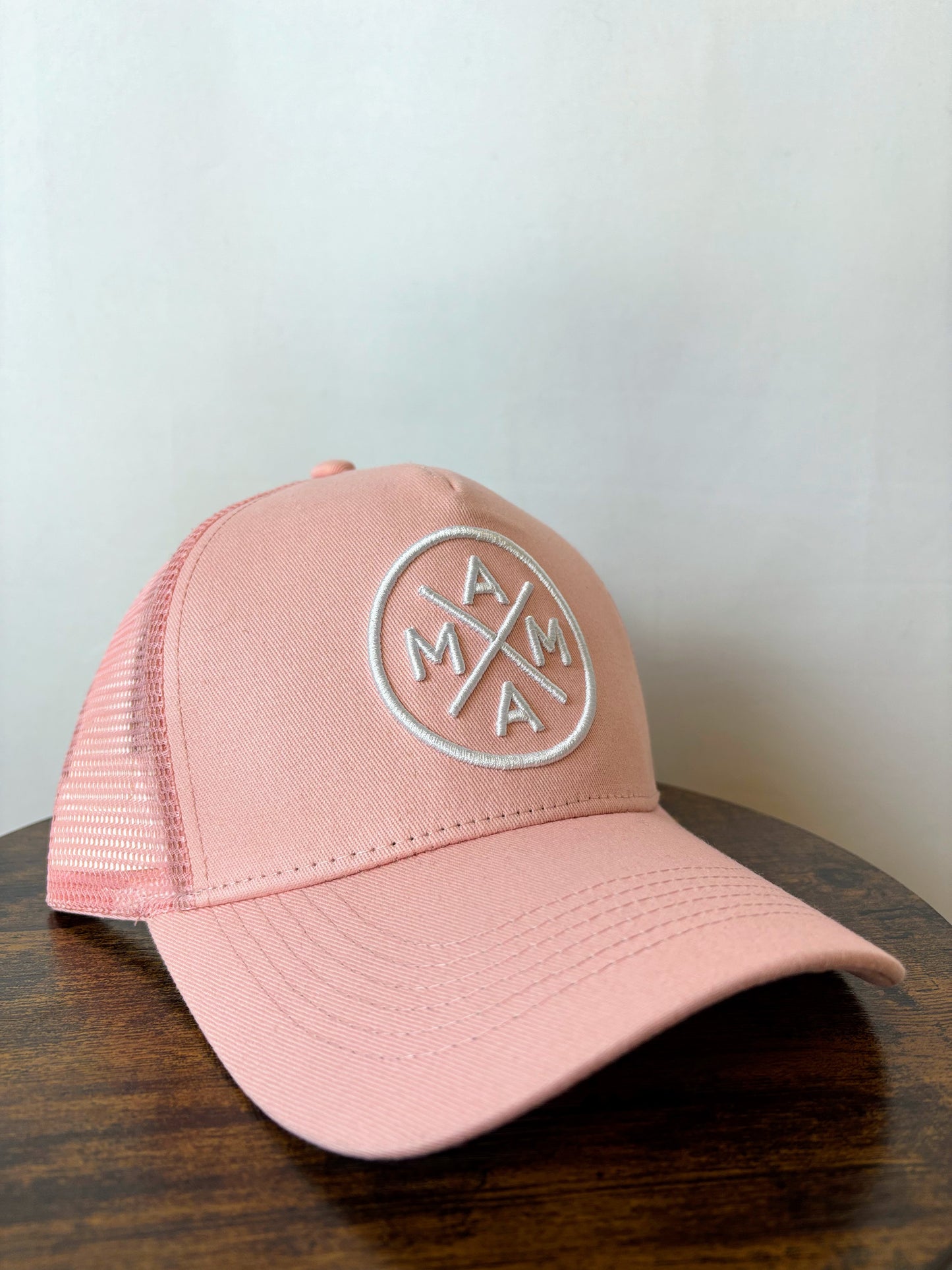MAMA Canvas Blush Trucker Hat